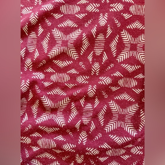 Lularoe Irma Burgundy - Picture 3 of 3